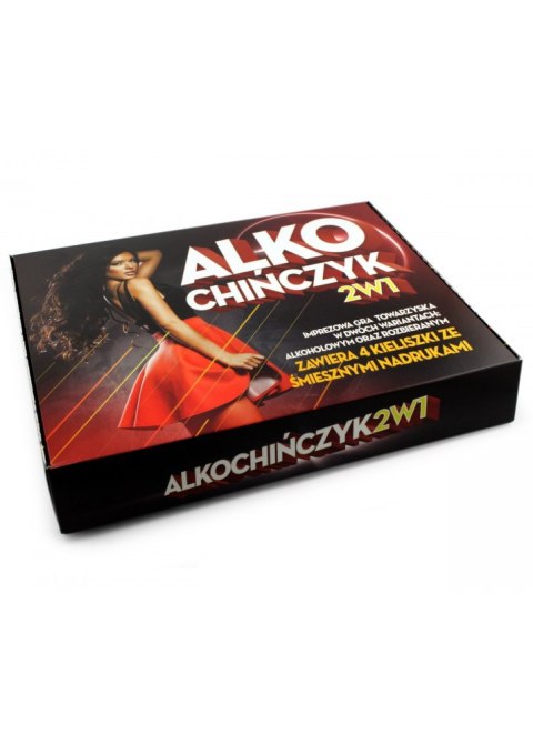 Alko Chińczyk 2 gra imprezowa alkoholowa kieliszki PropaGanda Alko Chińczyk 2 gra imprezowa alkoholowa kieliszki PropaGanda