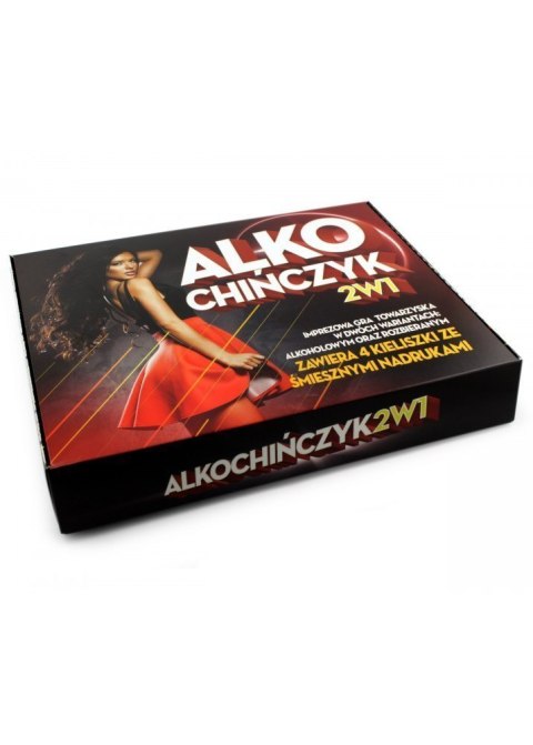 Alko Chińczyk 2 gra imprezowa alkoholowa kieliszki PropaGanda Alko Chińczyk 2 gra imprezowa alkoholowa kieliszki PropaGanda