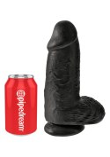 Dildo-KING COCK CHUBBY BLACK