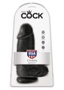 Dildo-KING COCK CHUBBY BLACK