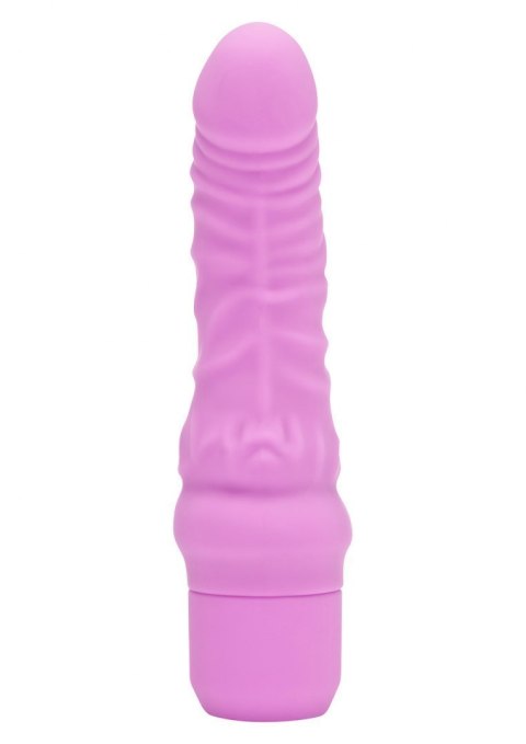 Wibrator naturalny zakrzywiony do punktu G różowy 17 cm Wibrator naturalny zakrzywiony do punktu G różowy 17 cm