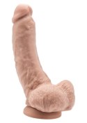 Dildo penis realistyczny jądra przyssawka 20 cm