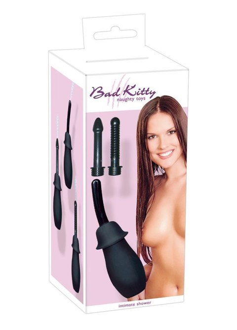 Gruszka do sexu analnego irygator 3 końcówki Bad Kitty Gruszka do sexu analnego irygator 3 końcówki Bad Kitty