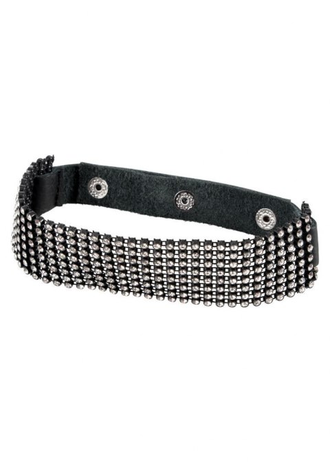 Obroża choker kryształki ozdobny regulowany bdsm Bad Kitty Obroża choker kryształki ozdobny regulowany bdsm Bad Kitty