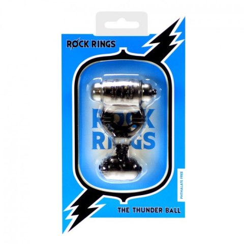 Pierścień na penisa i jądra wibrujący stymulujący Rock Rings Pierścień na penisa i jądra wibrujący stymulujący Rock Rings
