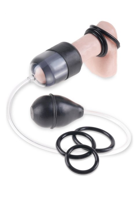 Pompka-FF SUCK N""STROKE HEAD PUMP BLACK Fetish Fantasy