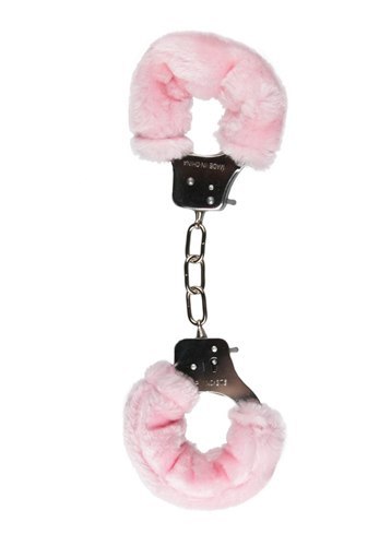Kajdanki-Furry Handcuffs - Pink Easytoys Kajdanki-Furry Handcuffs - Pink Easytoys