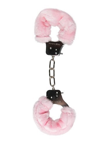 Kajdanki-Furry Handcuffs - Pink Easytoys Kajdanki-Furry Handcuffs - Pink Easytoys