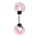 Kajdanki-Furry Handcuffs - Pink Easytoys