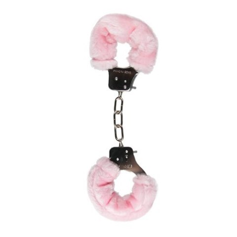Kajdanki-Furry Handcuffs - Pink Easytoys Kajdanki-Furry Handcuffs - Pink Easytoys