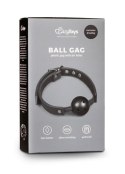 Knebel-Ball Gag With PVC Ball - Black Easytoys