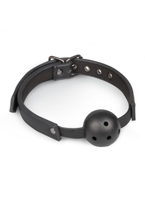 Knebel-Ball Gag With PVC Ball - Black Easytoys Knebel-Ball Gag With PVC Ball - Black Easytoys