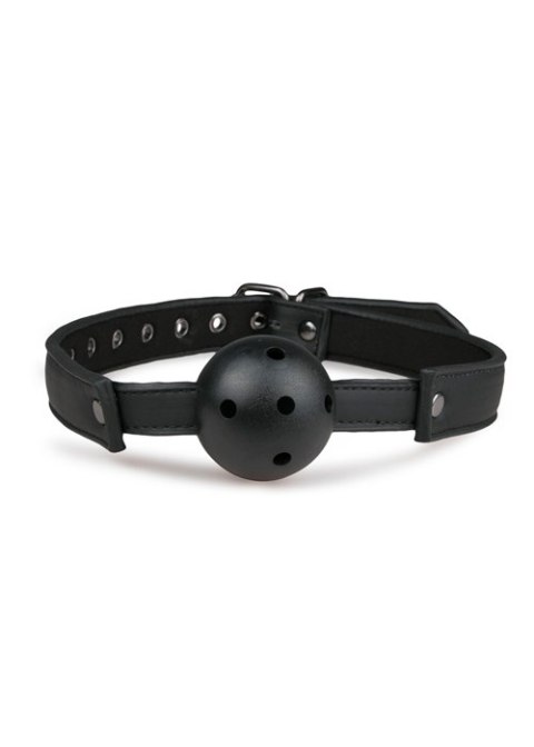 Knebel-Ball Gag With PVC Ball - Black Easytoys Knebel-Ball Gag With PVC Ball - Black Easytoys