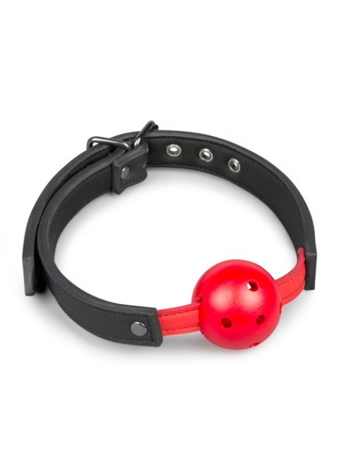 Knebel-Ball Gag With PVC Ball - Red Easytoys Knebel-Ball Gag With PVC Ball - Red Easytoys