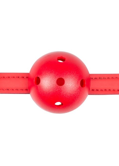 Knebel-Ball Gag With PVC Ball - Red Easytoys Knebel-Ball Gag With PVC Ball - Red Easytoys