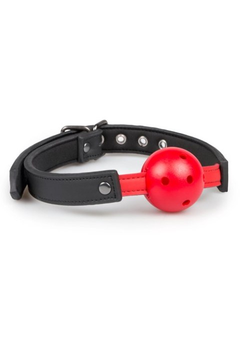 Knebel-Ball Gag With PVC Ball - Red Easytoys Knebel-Ball Gag With PVC Ball - Red Easytoys