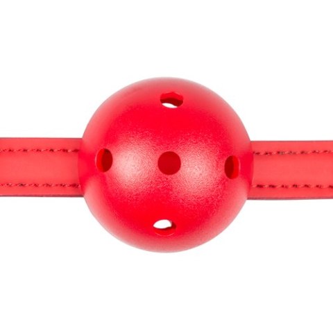 Knebel-Ball Gag With PVC Ball - Red Easytoys Knebel-Ball Gag With PVC Ball - Red Easytoys