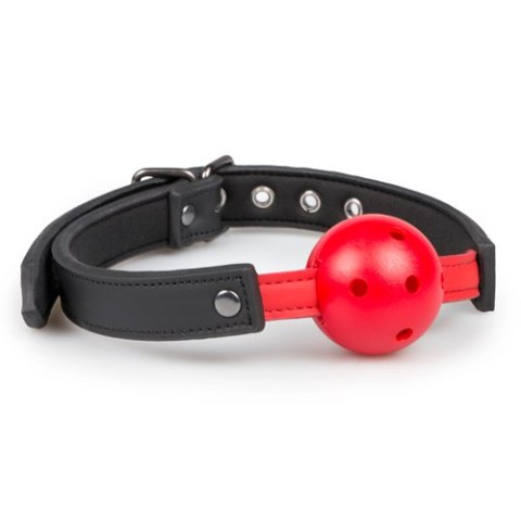 Knebel-Ball Gag With PVC Ball - Red Easytoys Knebel-Ball Gag With PVC Ball - Red Easytoys