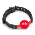 Knebel-Ball Gag With PVC Ball - Red Easytoys