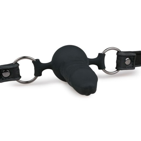 Knebel-Ball Gag With Silicone Dong Easytoys Knebel-Ball Gag With Silicone Dong Easytoys