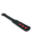 Pejcz-Long Leather Paddle With Heart Easytoys