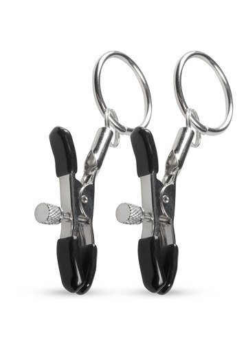Zaciski na sutki z pierścieniami BDSM bondage sex Easytoys Zaciski na sutki z pierścieniami BDSM bondage sex Easytoys