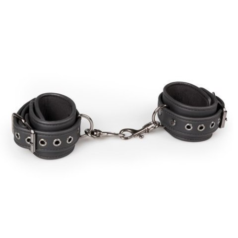 Zestaw BDSM obroża z taśmą i kajdankami krępowanie Easytoys Zestaw BDSM obroża z taśmą i kajdankami krępowanie Easytoys