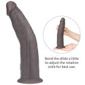 9.0'' Dual Layered Platinum Silicone Rotator Lovetoy