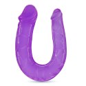DOUBLE TROUBLE DOUBLE HEAD DILDO CRUSHIOUS PURPLE Crushious