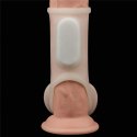 Vibrating Silk Knights Ring with Scrotum Sleeve Lovetoy