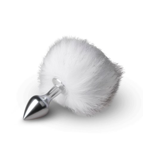 Korek analny metalowy z ogonkiem królika futerkiem Easytoys Korek analny metalowy z ogonkiem królika futerkiem Easytoys