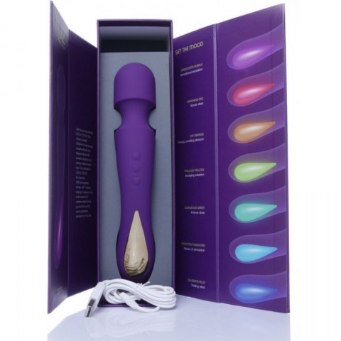 Masażer łechtaczki różdżka LED 7 trybów 23cm TOYJOY Masażer łechtaczki różdżka LED 7 trybów 23cm TOYJOY