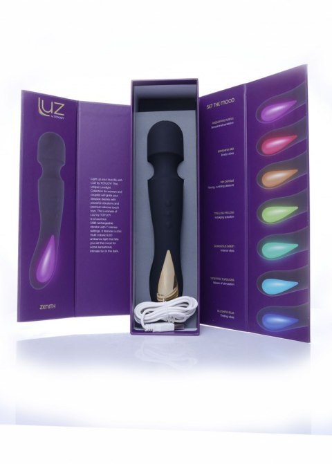 Masażer łechtaczki sex stymulator USB LED 23cm TOYJOY Masażer łechtaczki sex stymulator USB LED 23cm TOYJOY