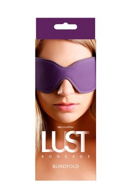 Maska-LUST BONDAGE BLINDFOLD PURPLE NS Novelties