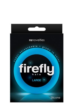 Pierścień-FIREFLY HALO LARGE BLUE NS Novelties