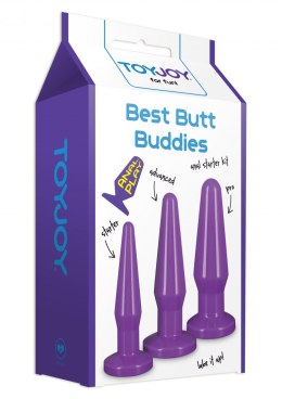 Plug-BEST BUTT BUDDIES PURPLE TOYJOY