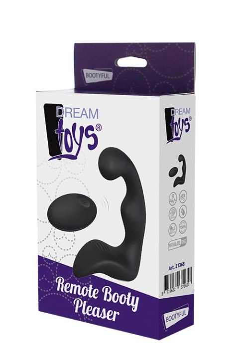 Plug/prostata-DREAM TOYS REMOTE BOOTY PLEASER BLACK Dream Toys Plug/prostata-DREAM TOYS REMOTE BOOTY PLEASER BLACK Dream Toys