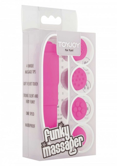 Stymulator-FUNKY MASSAGER VIOLET ToyJoy Funky Stymulator-FUNKY MASSAGER VIOLET ToyJoy Funky