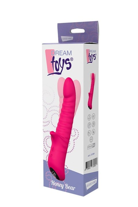 Wibrator-DREAM TOYS HONEY BEAR MAGENTA Dream Toys Wibrator-DREAM TOYS HONEY BEAR MAGENTA Dream Toys