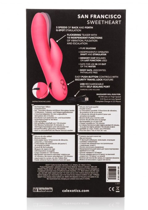 Wibrator-San Francisco Sweetheart CalExotics Wibrator-San Francisco Sweetheart CalExotics