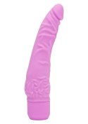 Wibrator realistyczny zakrzywiony 7 wibracji fiolet 21cm Seven Creations