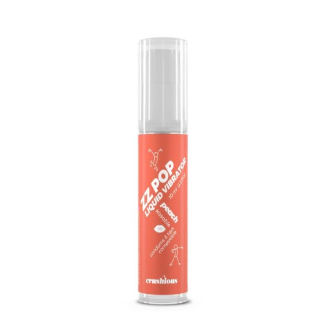 CRUSHIOUS ZZ POP LIQUID VIBRATOR PEACH AROMA 10ML Crushious
