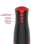 Masturbator Vibrating&Squeeze Black Hidden Desire
