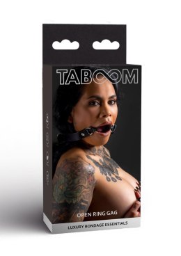 Open Ring Gag Black Taboom