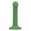 Non-Phallic Vibrating Dildo - Small - Forest Green Loveline