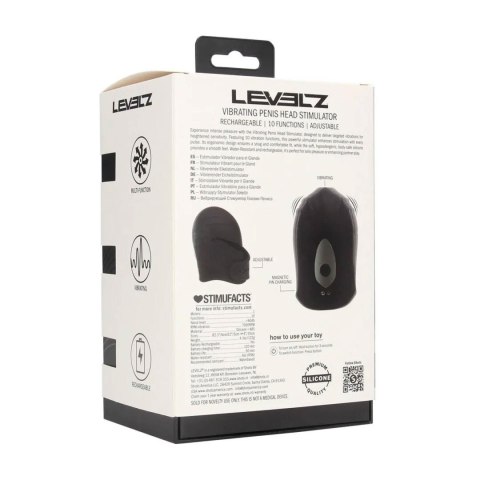 Stymulator główki penisa Penis Head Stimulator - Black Levelz