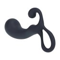 Bulb with Loop Silicone Prostate Massager - S - Black Levelz