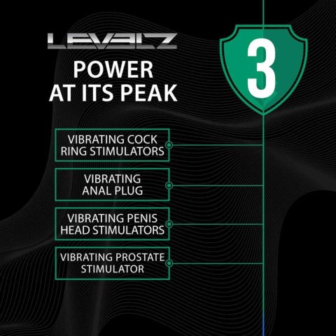 Classic Vibrating Silicone Anal Plug - S - Black Levelz