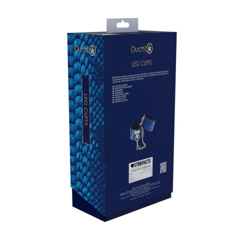 Florence Collection - Leg Cuffs - Blue Ouch!