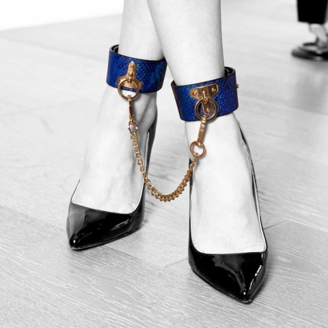 Florence Collection - Leg Cuffs - Blue Ouch!